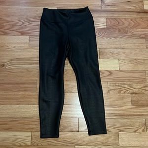 WHBM Runway Leggings- Textured Black